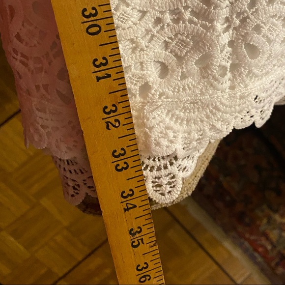 My Michelle White Lace Dress Juniors Size 7/Women’s Small (4-6) - Picture 10 of 10